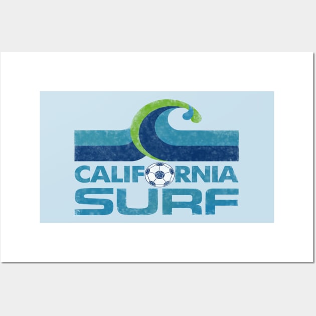 California Surf Soccer Wall Art by Confusion101